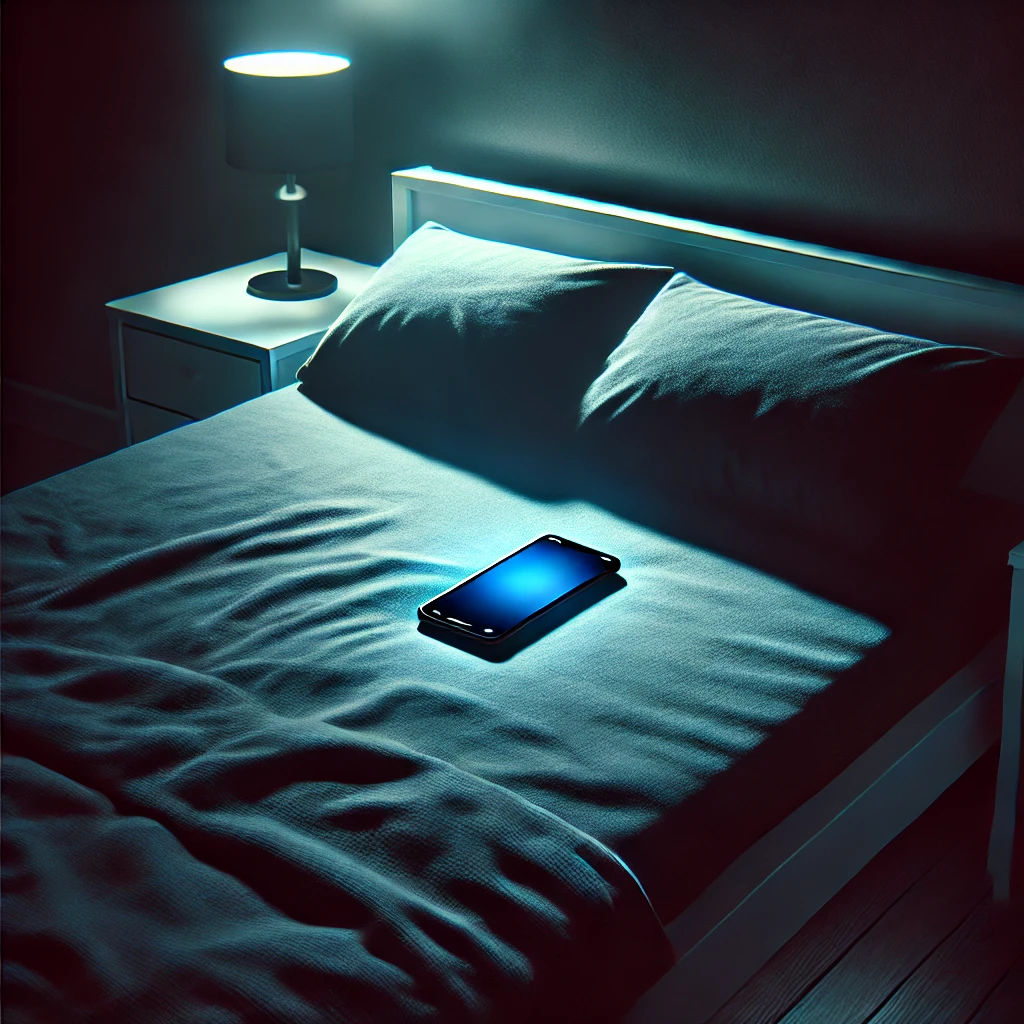 Alone with phone