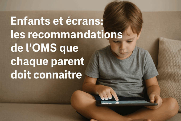 Pourquoi réduire le temps d’écran des enfants ? Conseils pratiques pour les parents
