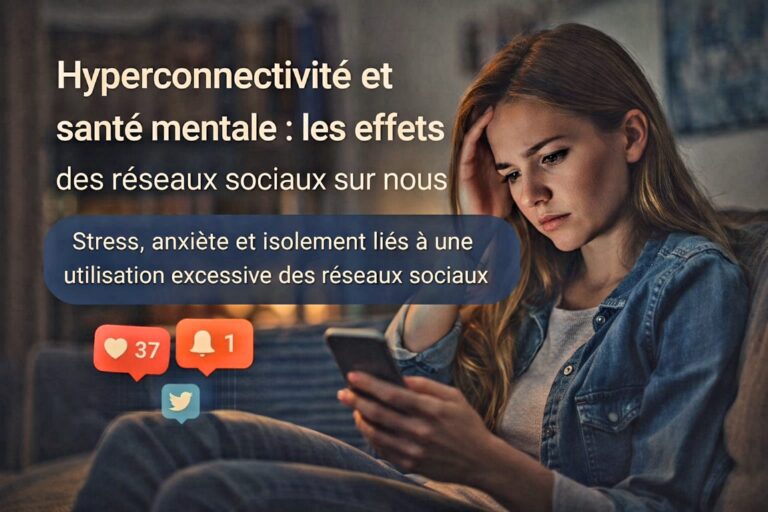 Hyperconnectivité et santé mentale : les effets des réseaux sociaux sur nous
