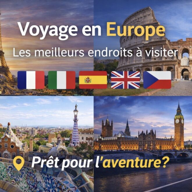 Meilleurs endroits a visiter en Europe