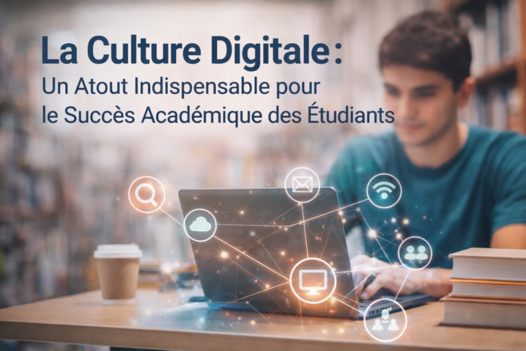 La Culture Digitale : Un Atout Indispensable pour le Succès Académique des Étudiants
