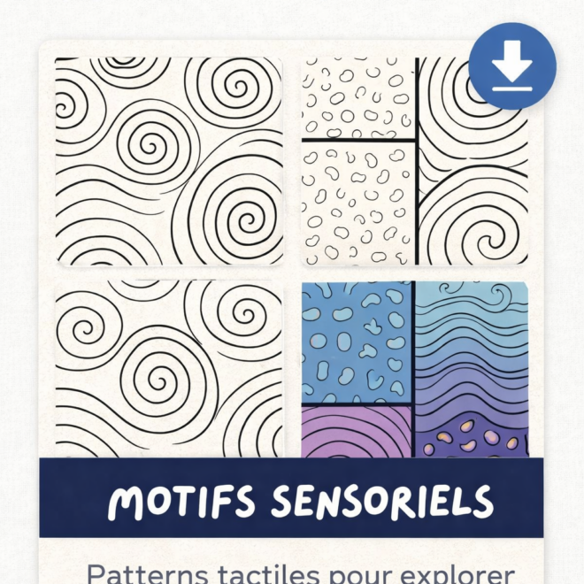 coloriage motifs sensoriels
