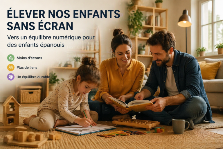 Élever nos enfants dans un monde numérique : le défi de l’équilibre
