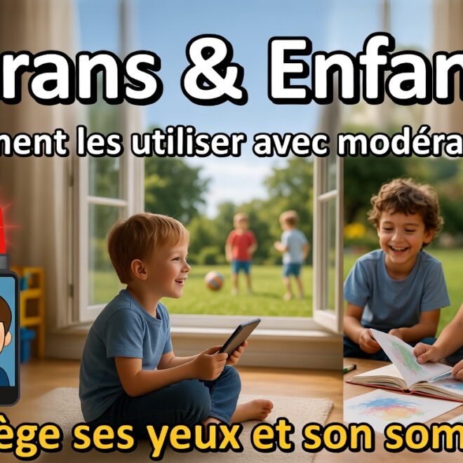 Écrans et Enfants : Comment les Utiliser avec Modération ? Guide Complet 2026