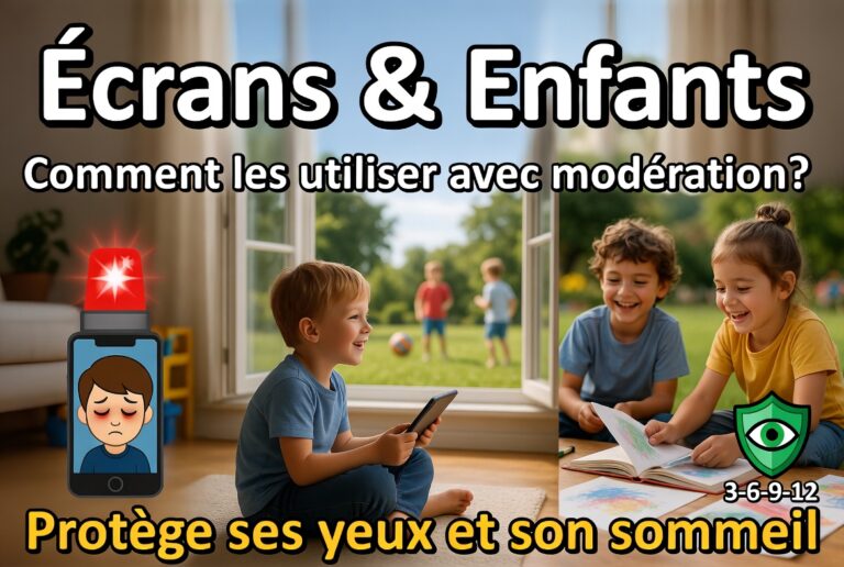 Écrans et Enfants : Comment les Utiliser avec Modération ? Guide Complet 2026